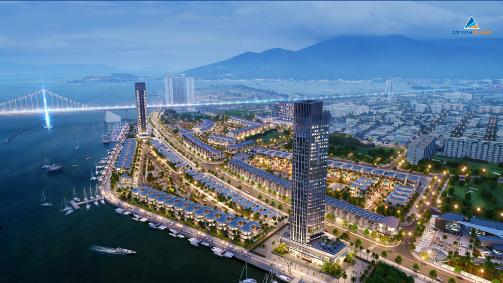 Phối cảnh về đêm dự án Marina complex