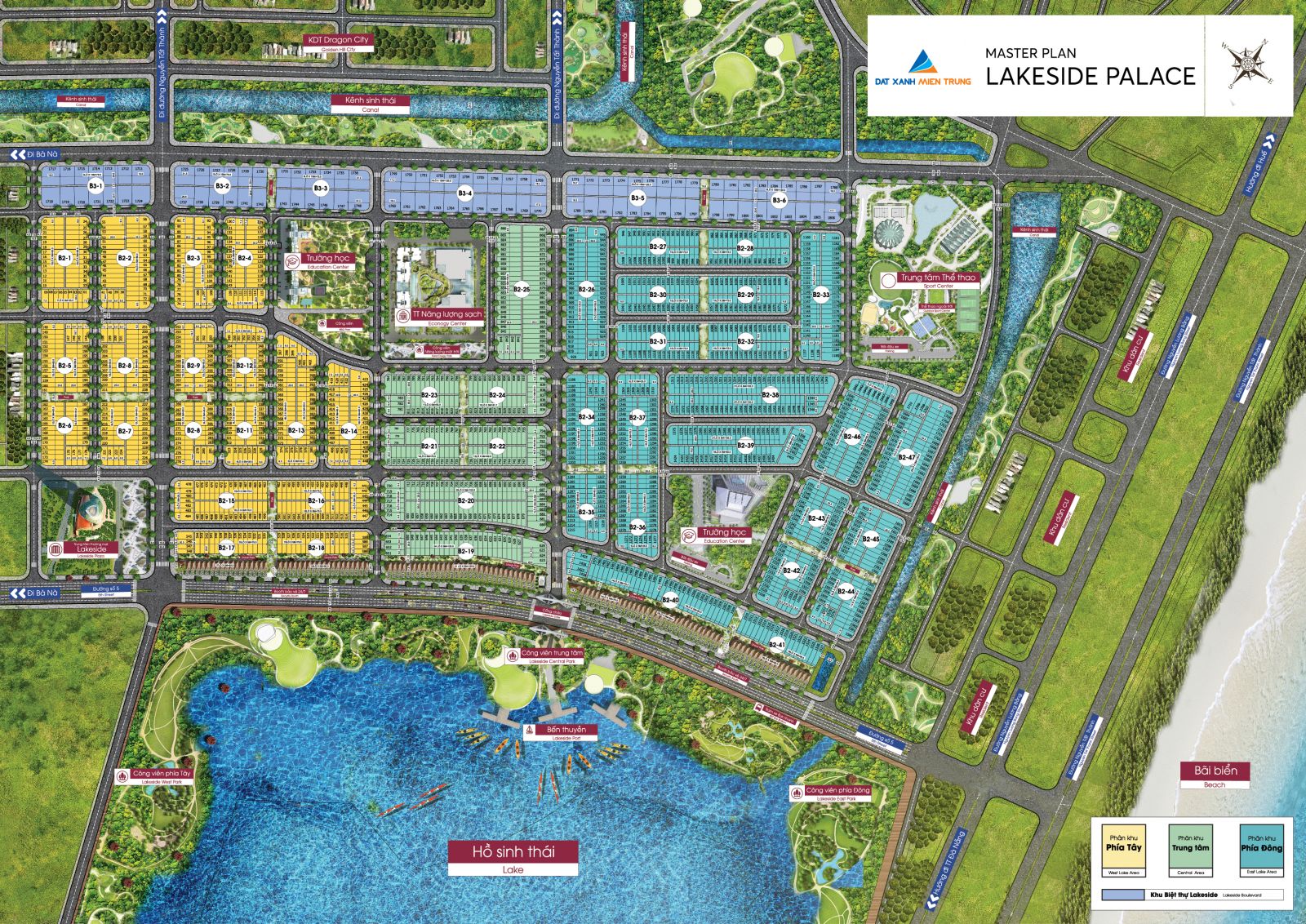 Mater Plan dự án Lakeside Palace